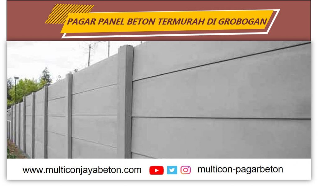 harga pagar panel beton grobogan 2021